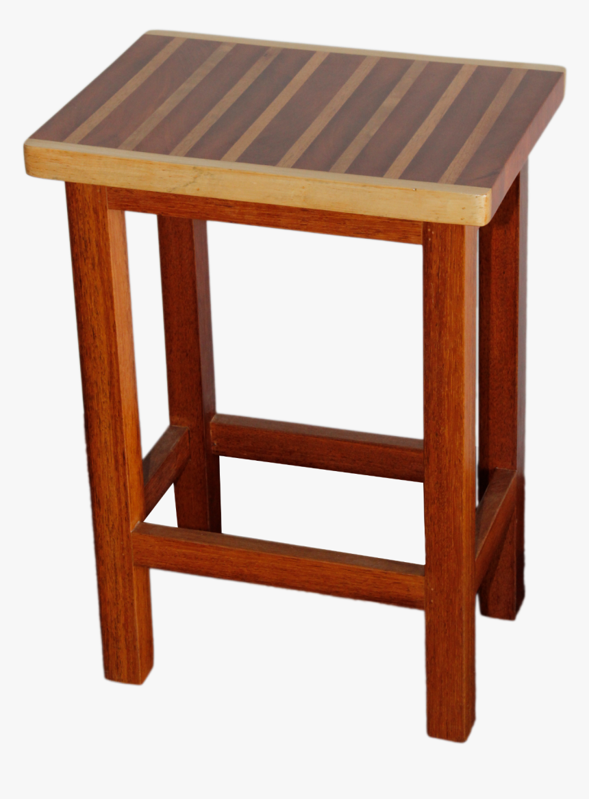 Wood Stool Seat - Outdoor Table, HD Png Download