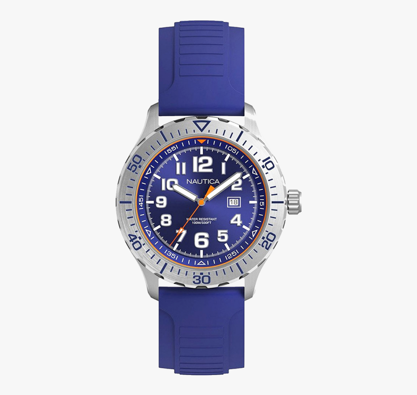Men S Watch Nautica - Nautica Men's Nsr 105 Quartz Stainless Steel 535g, HD Png Download