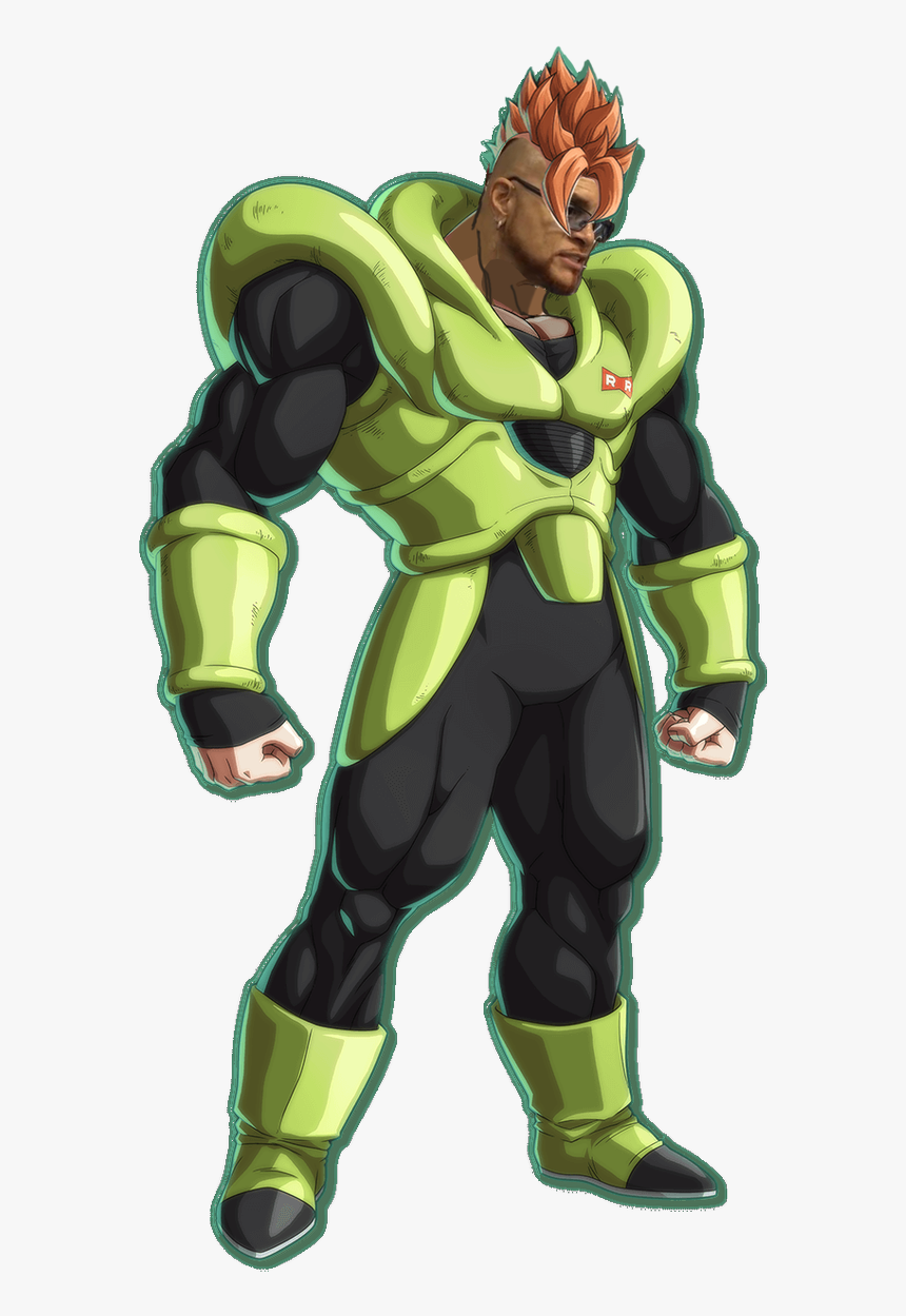 Android 16 Dragon Ball Fighterz, HD Png Download