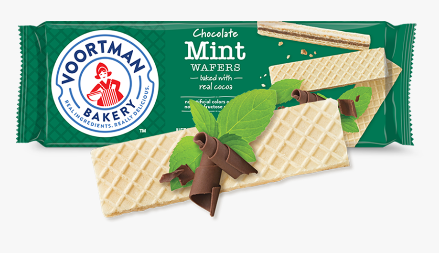 Chocolate Mint Wafers - Voortman Pumpkin Spice Wafers, HD Png Download