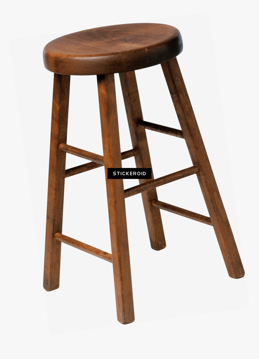 Bar-stool - Banqueta De Madeira Png, Transparent Png