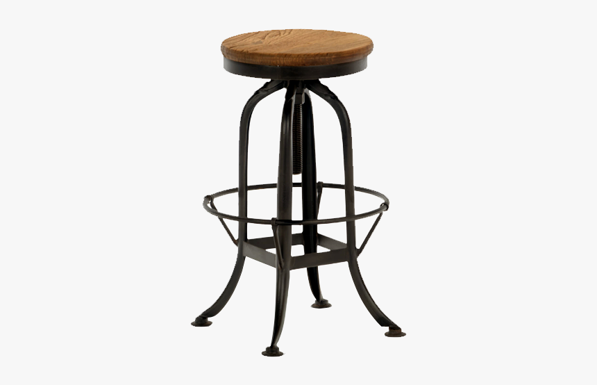 Židle Kovová Barová, HD Png Download