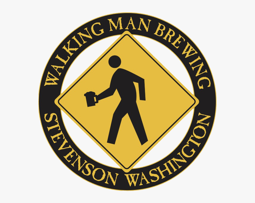Cookie Cliparts Transparent - Walking Man Brewery Logo, HD Png Download