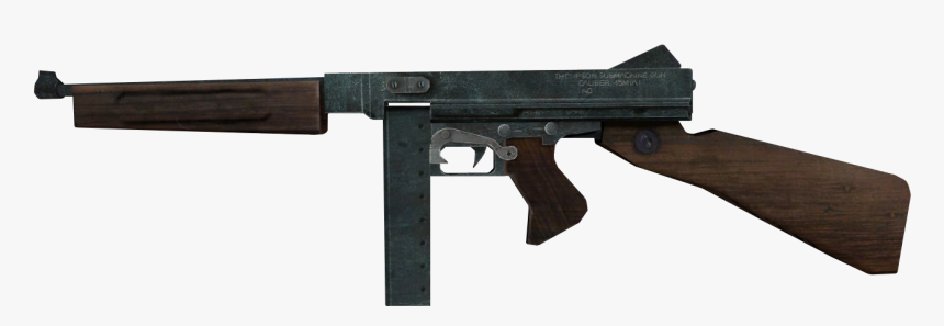 Transparent Call Of Duty Gun Png - Thompson Png, Png Download