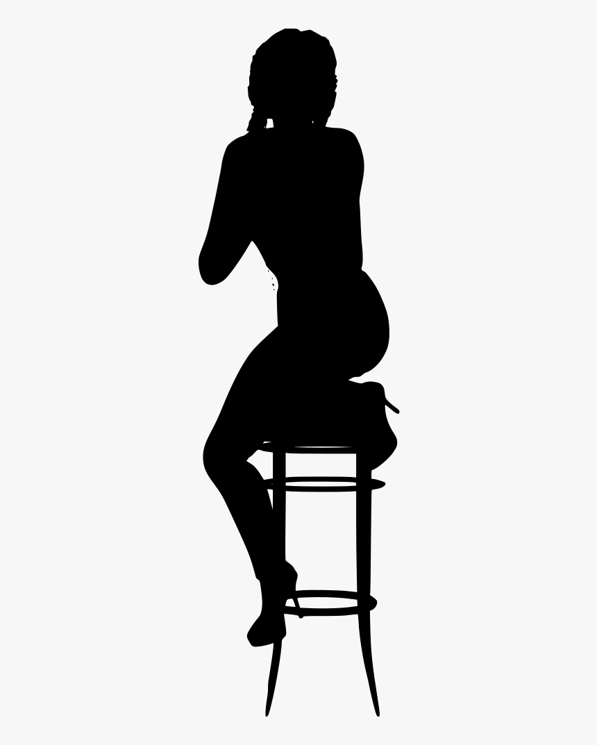 Silhouette Art Woman Transparent, HD Png Download