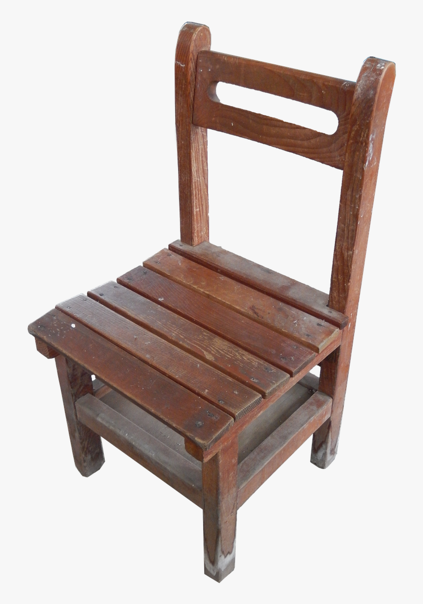 Chair, Student Chair, Wooden Chair, Detention - Kreasi Warna Kursi Jadul, HD Png Download