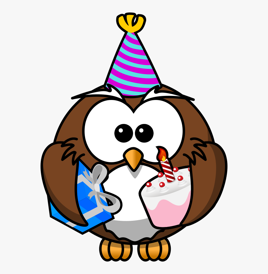 Monkey Clipart Party Noisemaker Animated - Happy Birthday Clipart Animal, HD Png Download
