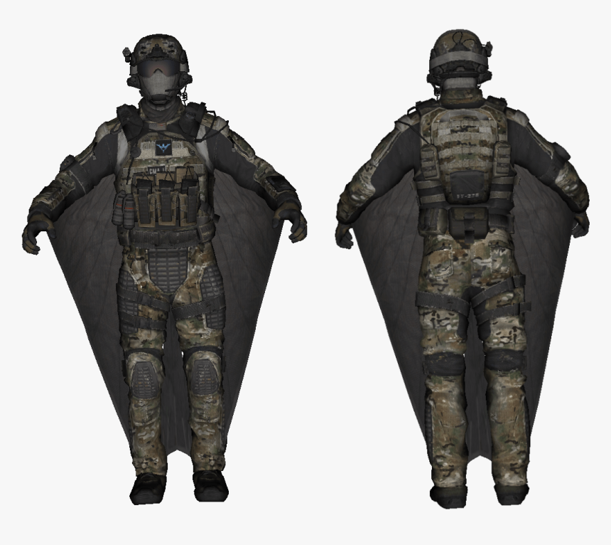 Wingsuit Call Of Duty, HD Png Download