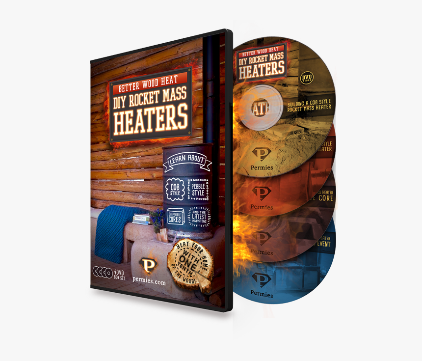 Wood Heat Videos - Rocket Mass Heater, HD Png Download