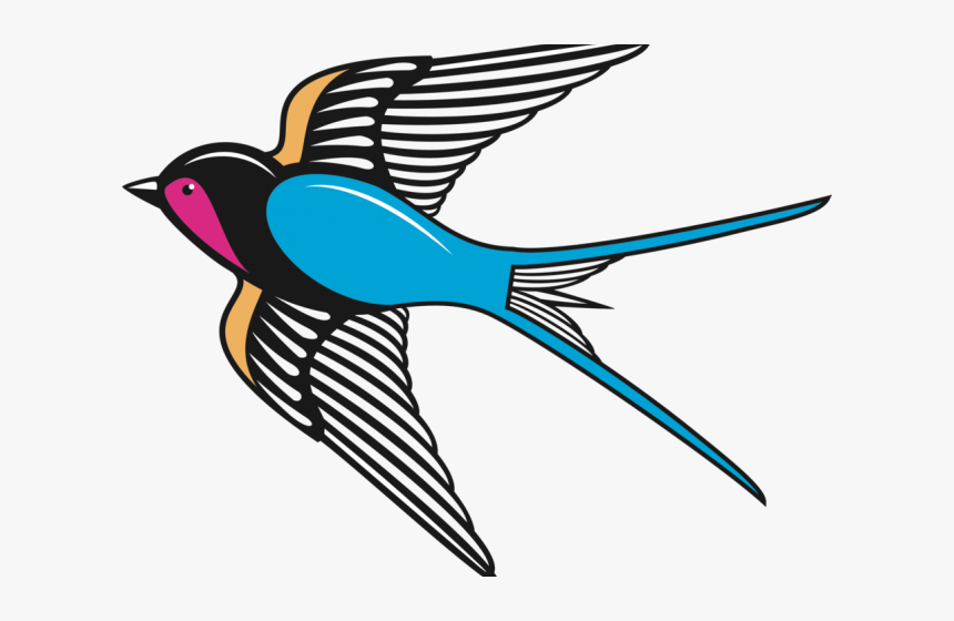 Swallow Clipart Banner Free Clip Art Stock Illustrations - Swallow Clipart, HD Png Download