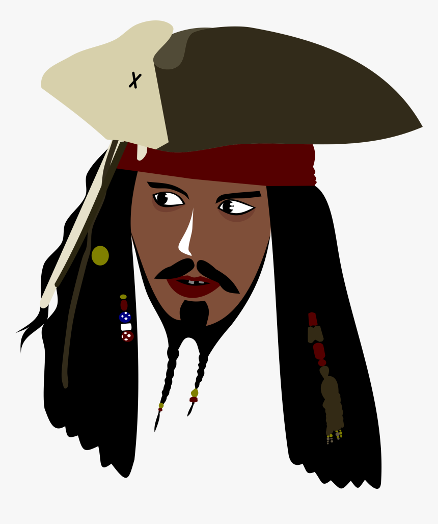Captain Jack Sparrow Icons Png - Captain Jack Sparrow Clip Art, Transparent Png