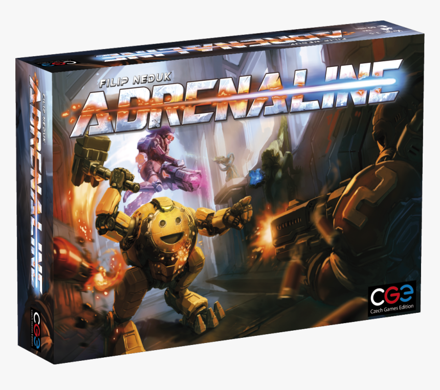 Czech Games Edition Category - Adrenalina Board Game, HD Png Download