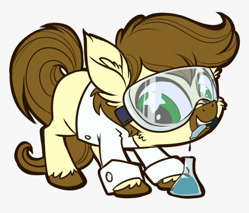 Artist Jadedjynx Calpain Chibi Cute Erlenmeyer - Clipart Cute Cartoon Science, HD Png Download