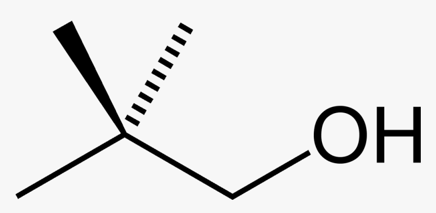 Using Wedge And Dash Notation, Solid Lines Represent - 2 2 2 Tricloroetanol, HD Png Download