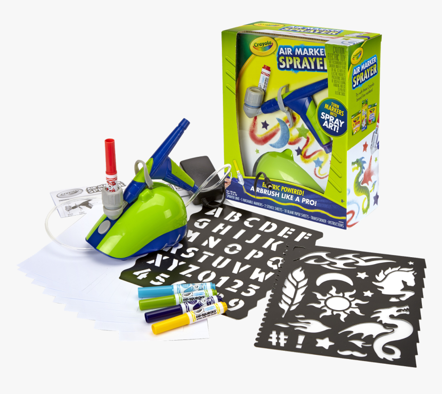 And There S Something Unique And Fun To End The Year - Crayola Marker Spray Guns, HD Png Download