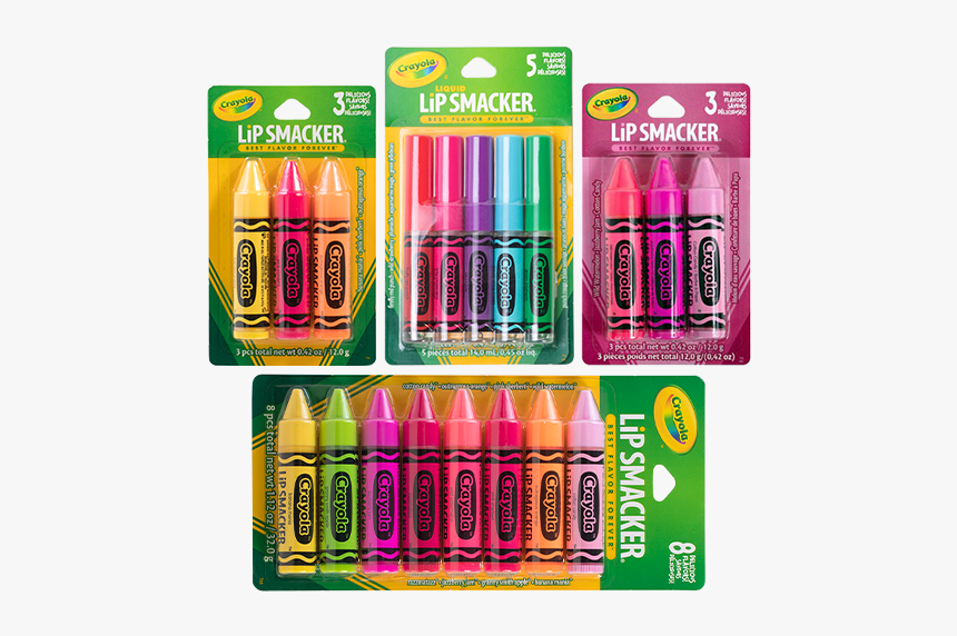 Crayola Lip Collection - Nail Polish, HD Png Download