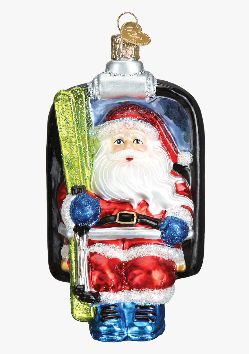 Santa Sitting Png, Transparent Png