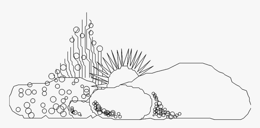 Bush 013d View 
 Class Mw 100 Mh 100 Pol Align Vertical - Line Art, HD Png Download