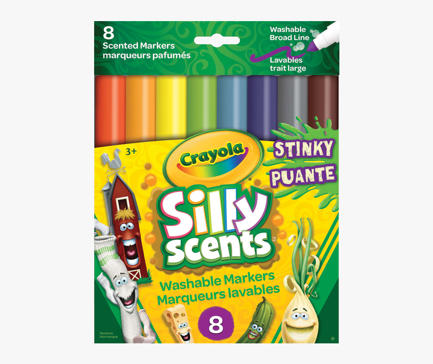 Stinky Silly Scents Markers, HD Png Download