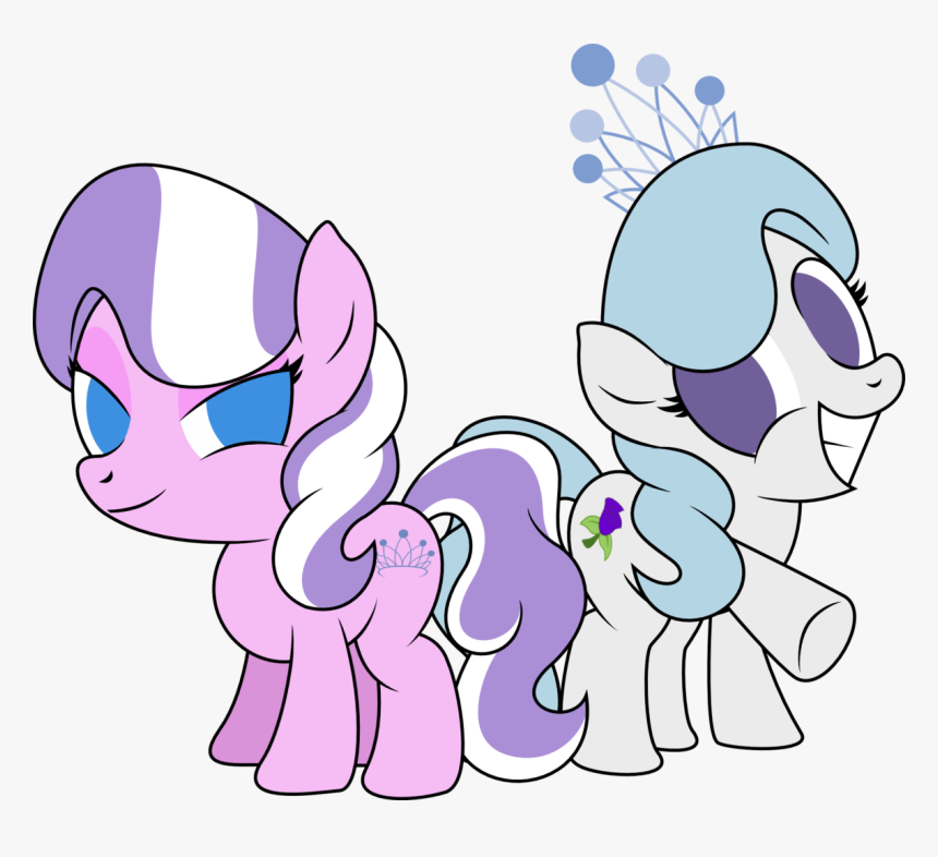 Ideltavelocity, Diamond Tiara, Royal Blue, Safe, Simple - Cartoon, HD Png Download