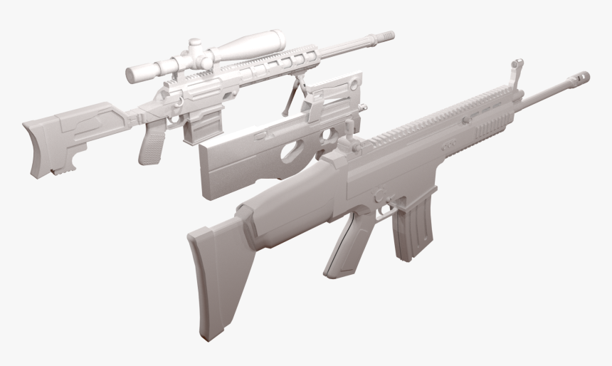 Assault Rifle, HD Png Download