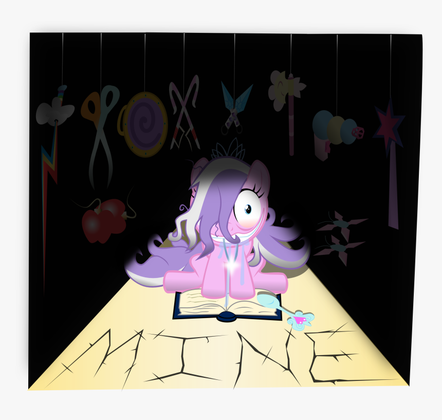 Transparent Crazy Face Png - My Little Pony Diamond Tiara Face, Png Download