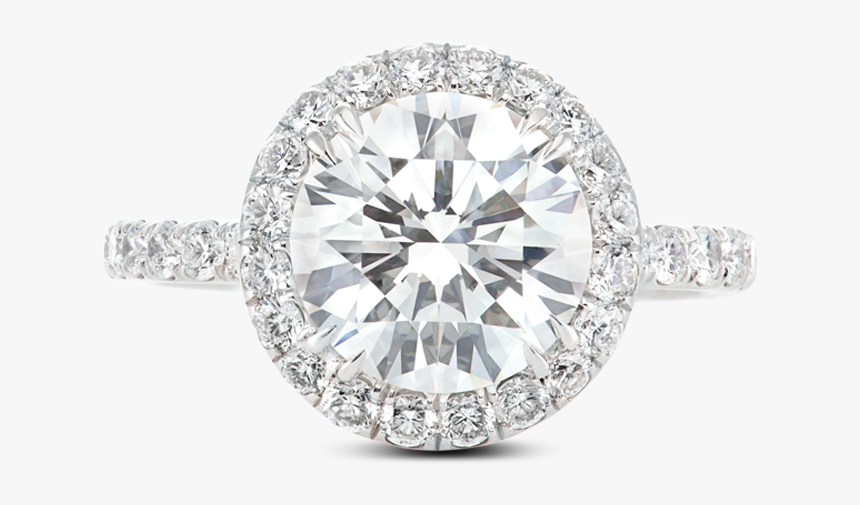 Ring Tiara Halo Round Diamond Crown Basket Pink Diamonds - Angry Birds Space The Planet, HD Png Download