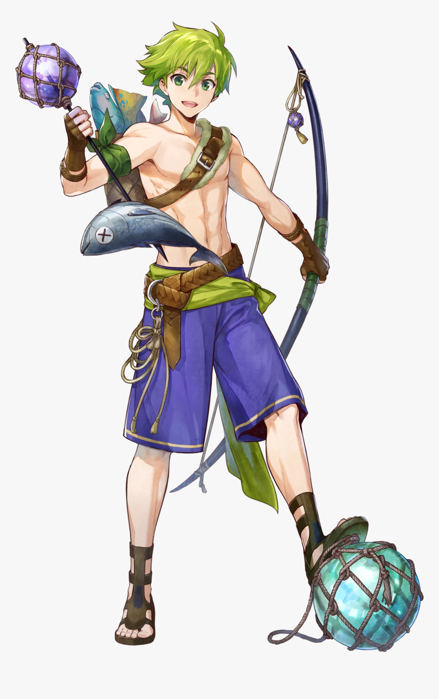 Feh Wolt Sunbeam Archer 01 - Wolt Fire Emblem Heroes, HD Png Download