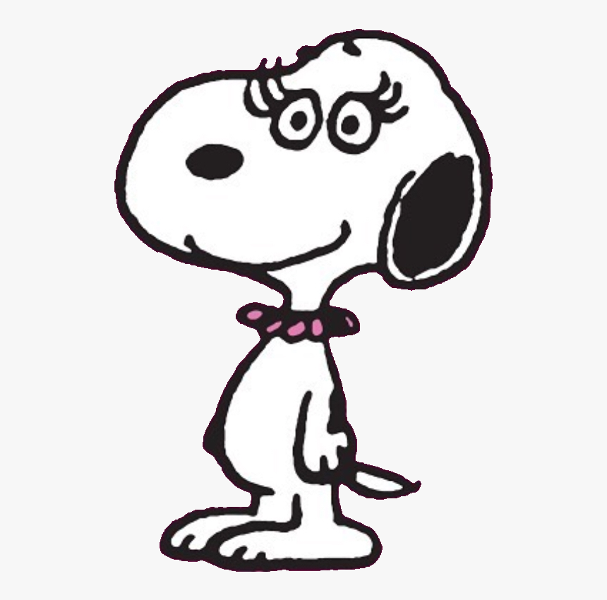Snoopy Reading With Glasses, HD Png Download