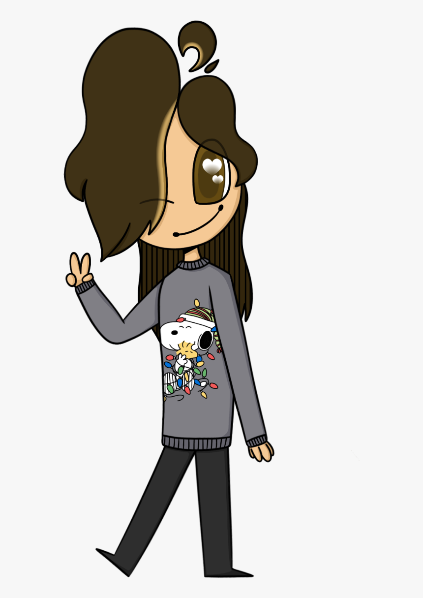 #sticker #drawing #snoopy #woodstock #christmas#freetoedit - Cartoon, HD Png Download