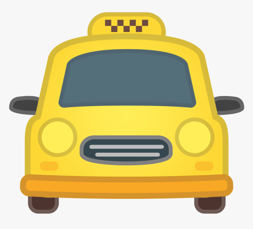 Oncoming Taxi Icon - Taxi Ico, HD Png Download