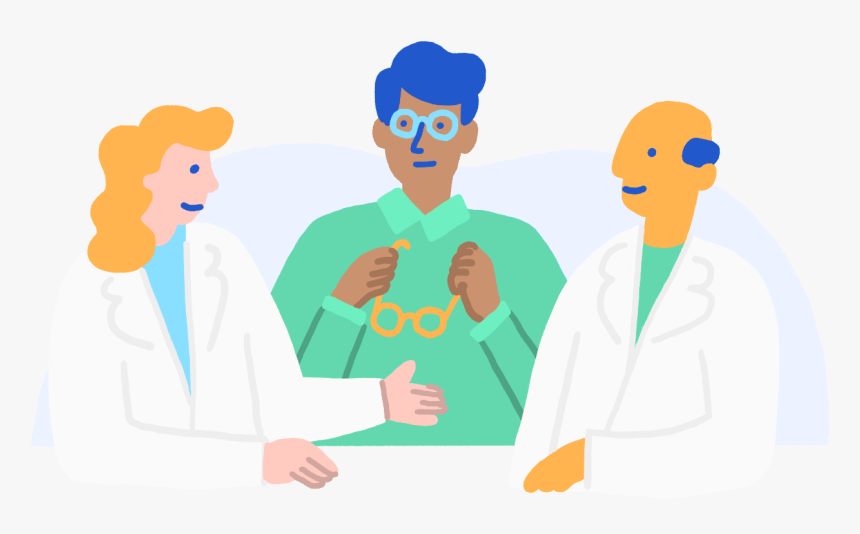 Doctor Group - Cartoon, HD Png Download