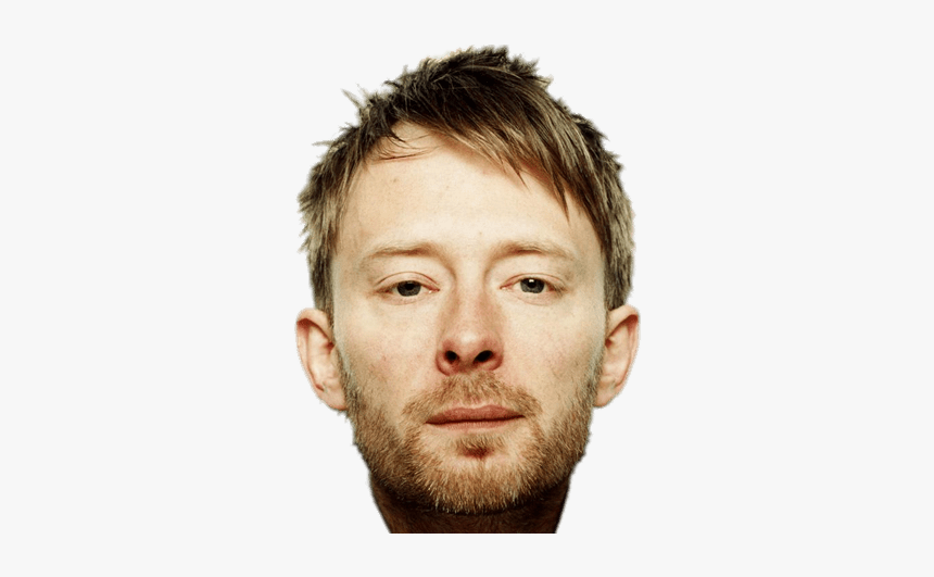 Face,hair,facial Hair,forehead,facial - Thom Yorke, HD Png Download