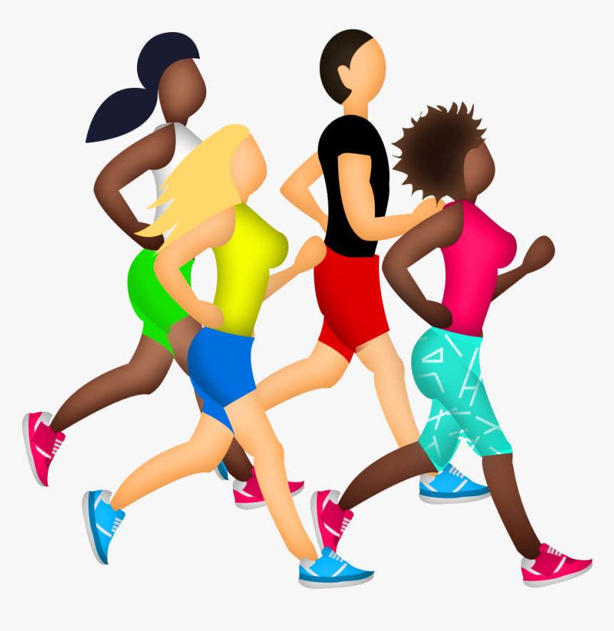 Transparent Exercise Running Clipart Running Emoji, HD Png Download