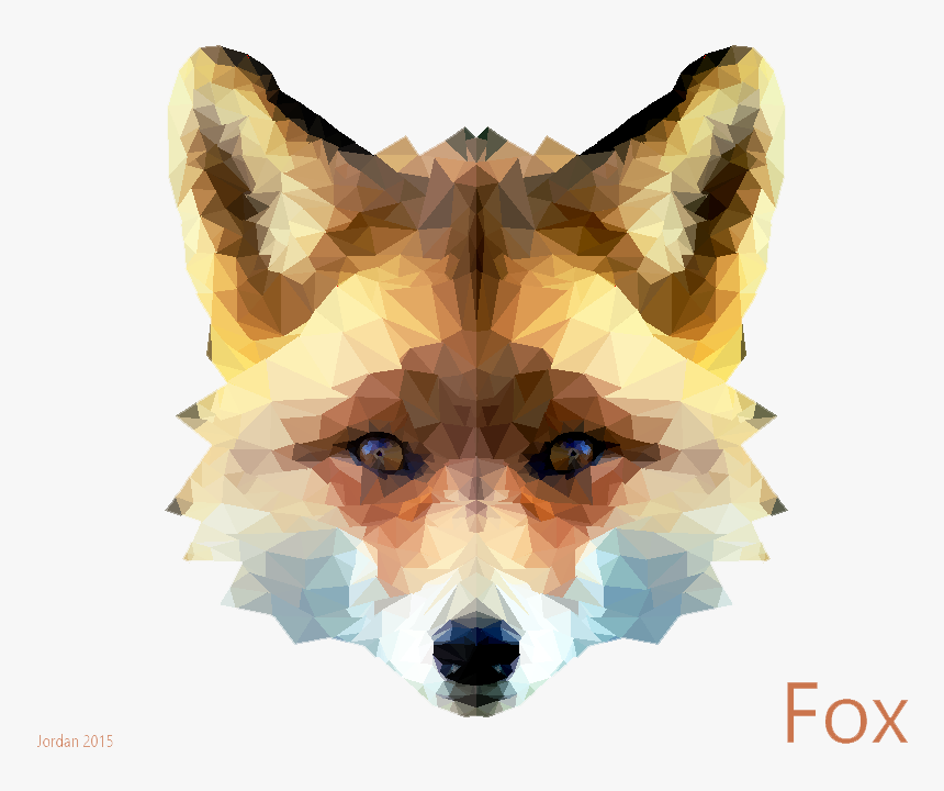 Download Fox Png Transparent Images Transparent Backgrounds - Artistic Fox Transparent, Png Download