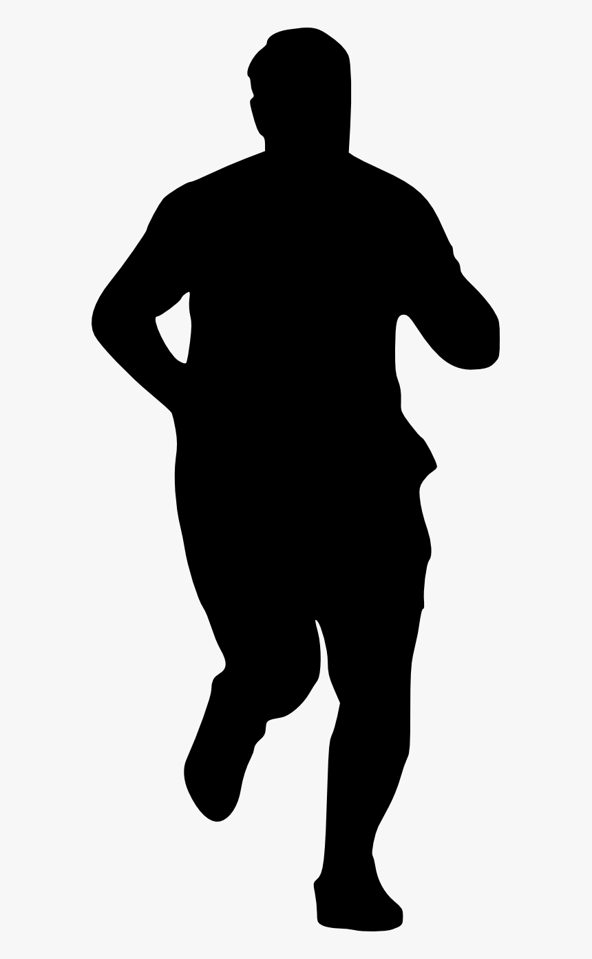 Free Png Man Running Silhouette Png - Back People Walking Silhouette, Transparent Png