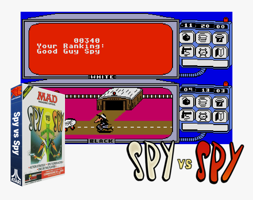 Spy Vs Spy - Cartoon, HD Png Download