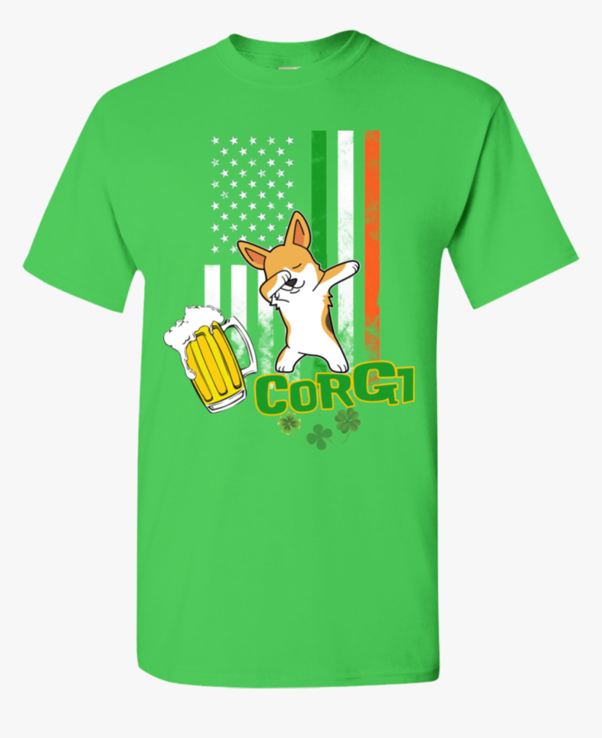 Dabbing Samoyed With Vintage American Flag T Shirt - T-shirt, HD Png Download