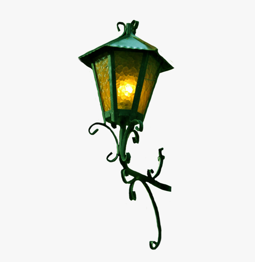 Wall Light Png Transparent Hd Photo - Night Street Lamp Png, Png Download
