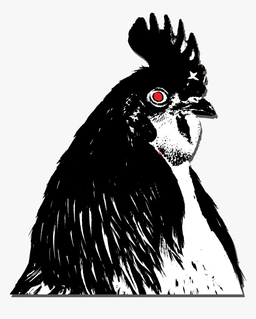 Raging Chicken Head Transparent Small - Raging Chicken, HD Png Download