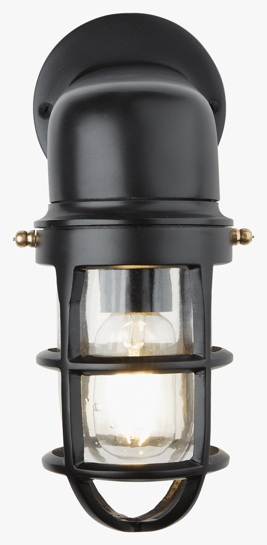 Black Bulkhead Cage Light, HD Png Download