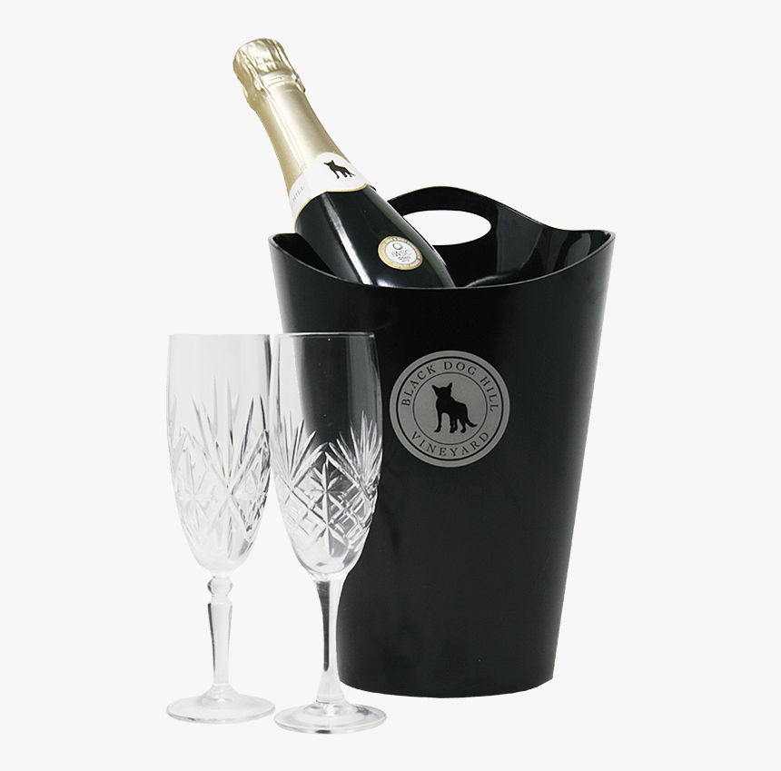 Champagne Bucket Png - Wine Glass, Transparent Png