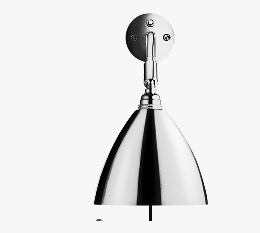 Bl7 Wall Light With All Chrome - Gubi Bestlite Bl7 Wall Lamp Black Brass, HD Png Download