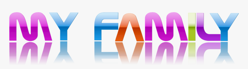 Family, Title, Logo, Icon, Text, 3d Text, Design - Family 3d, HD Png Download