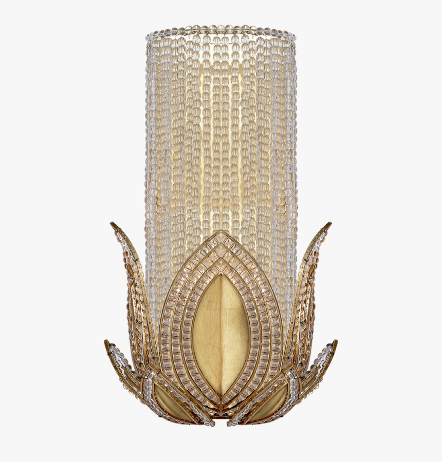 Rene Wall Sconce In Gild With Clear Glass - Chandelier, HD Png Download