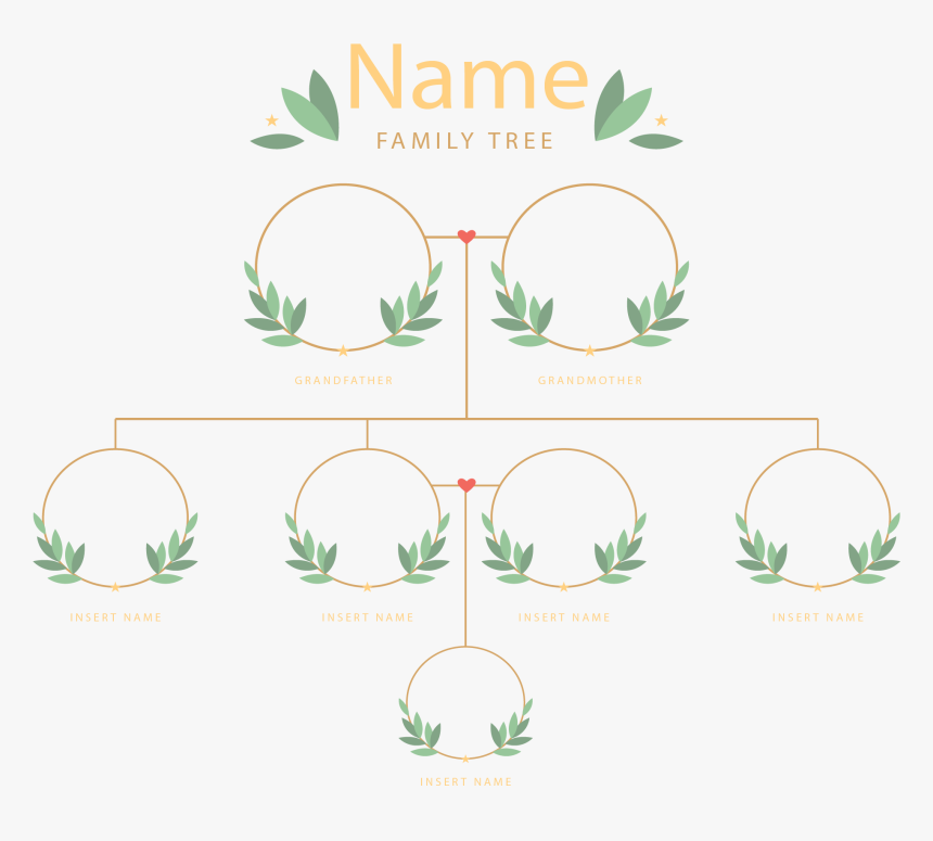 Family Tree Png Photos - Family Tree For Small Family, Transparent Png