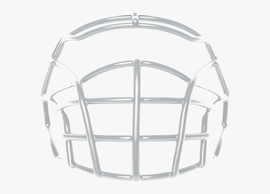 White Pursuit Big Skill Facemask - Face Mask, HD Png Download