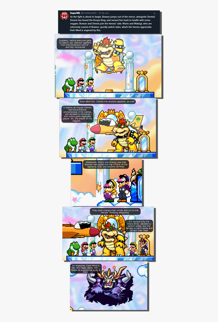 Could This Be The Battle To End Them All Will Big Yoshi, - Cartoon, HD Png Download