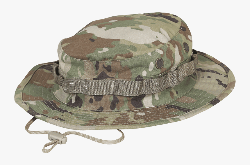 Transparent Camouflage Clipart Background - Boonie Hat, HD Png Download
