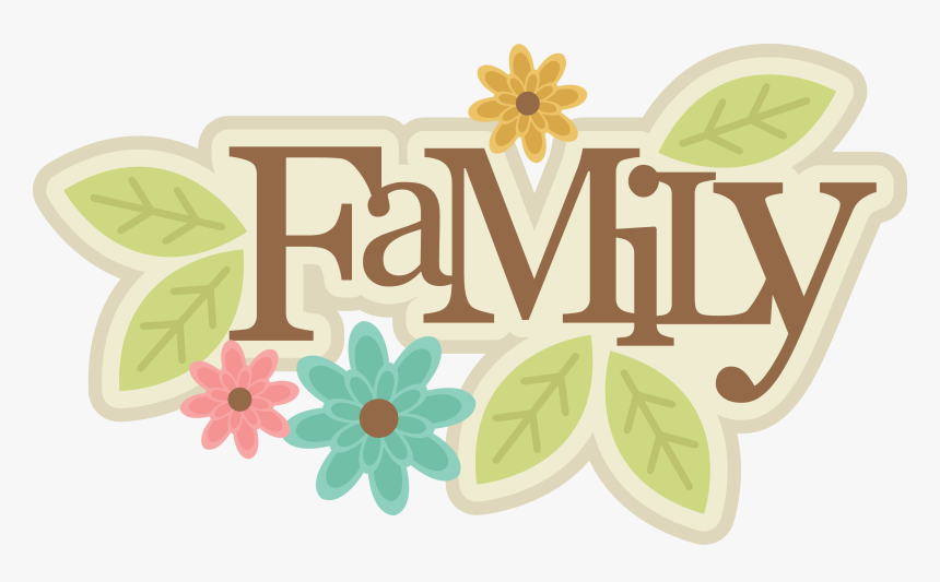 Mkc Family Title Svg - Scrapbook Clipart, HD Png Download